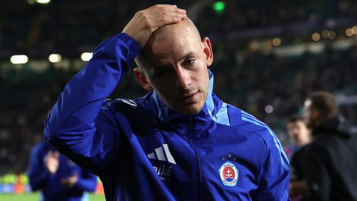 Slovan Bratislava coach Vladimir Weiss